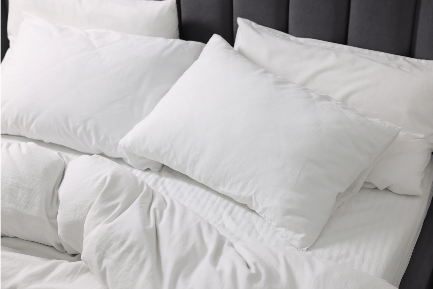 Solid Color Pillow Cases - 100% Cotton