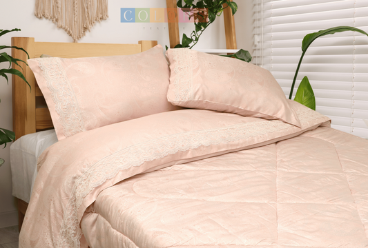 Dantel Quilt Set (Jacquard Soft Cotton Satin)