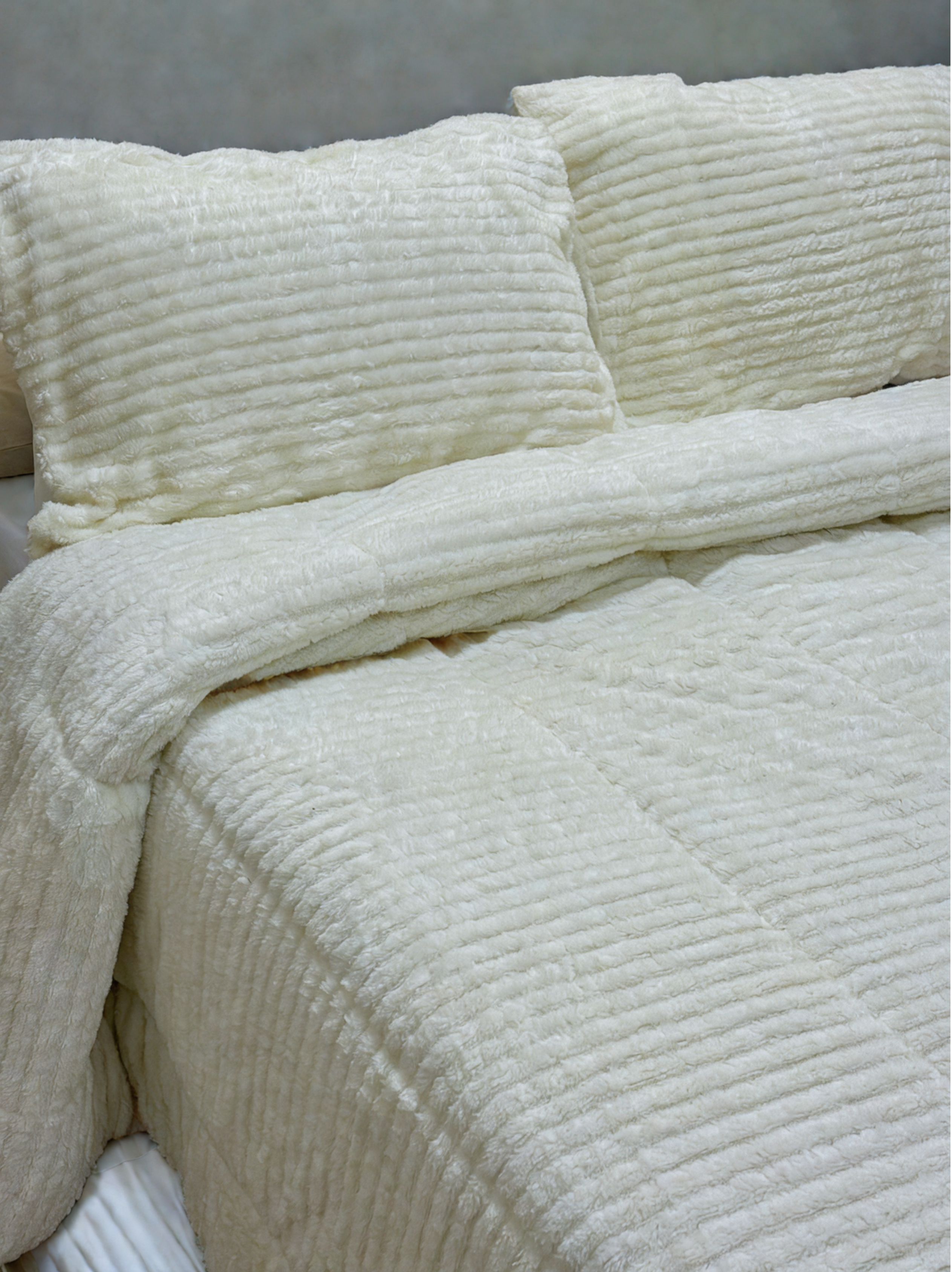Fur Quilt Set