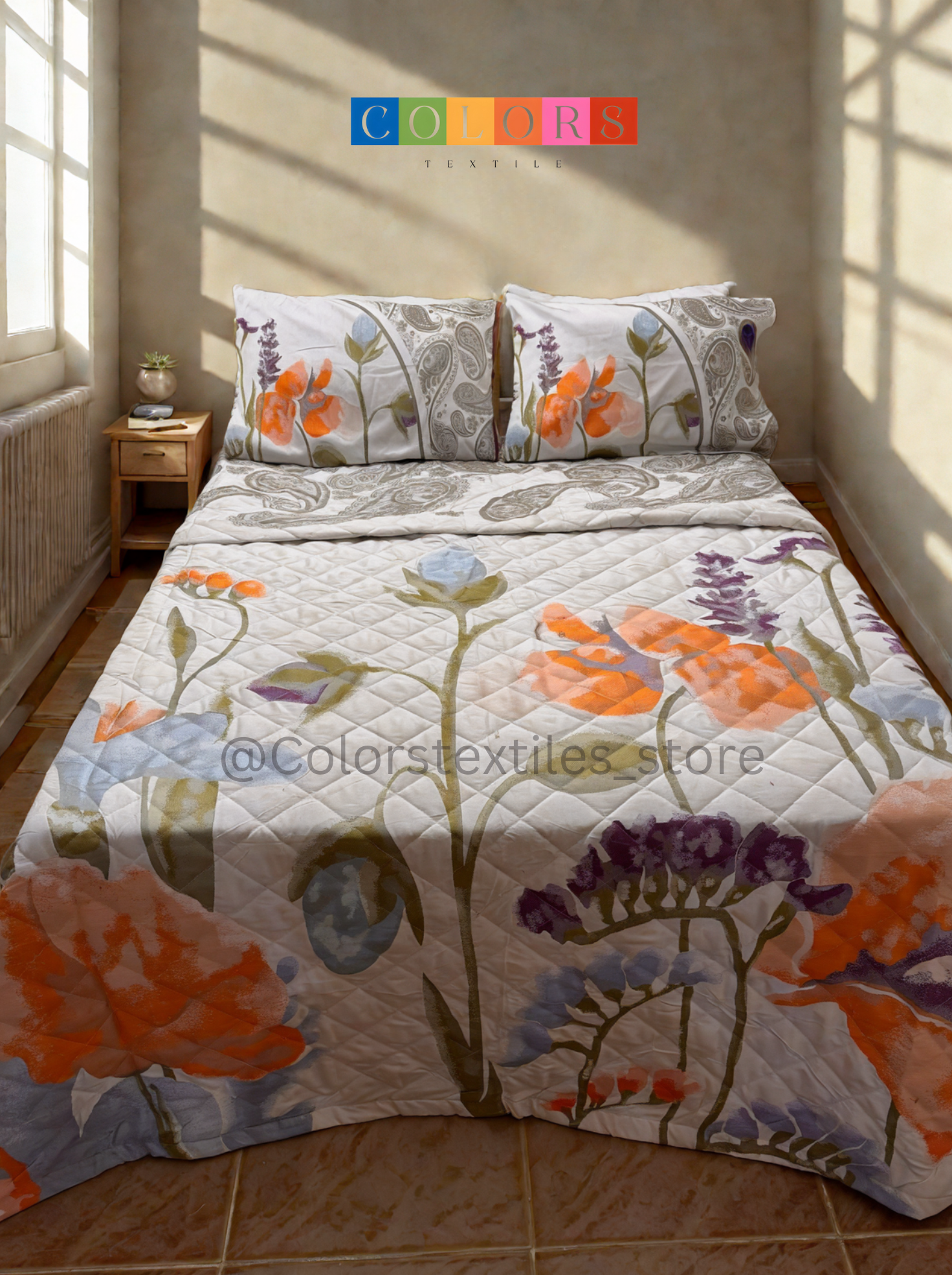 High Quality Spanish Goblan Coverlet Set ( Model 4 )