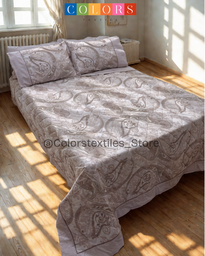 PolyCotton  Coverlet Set (Model 7)