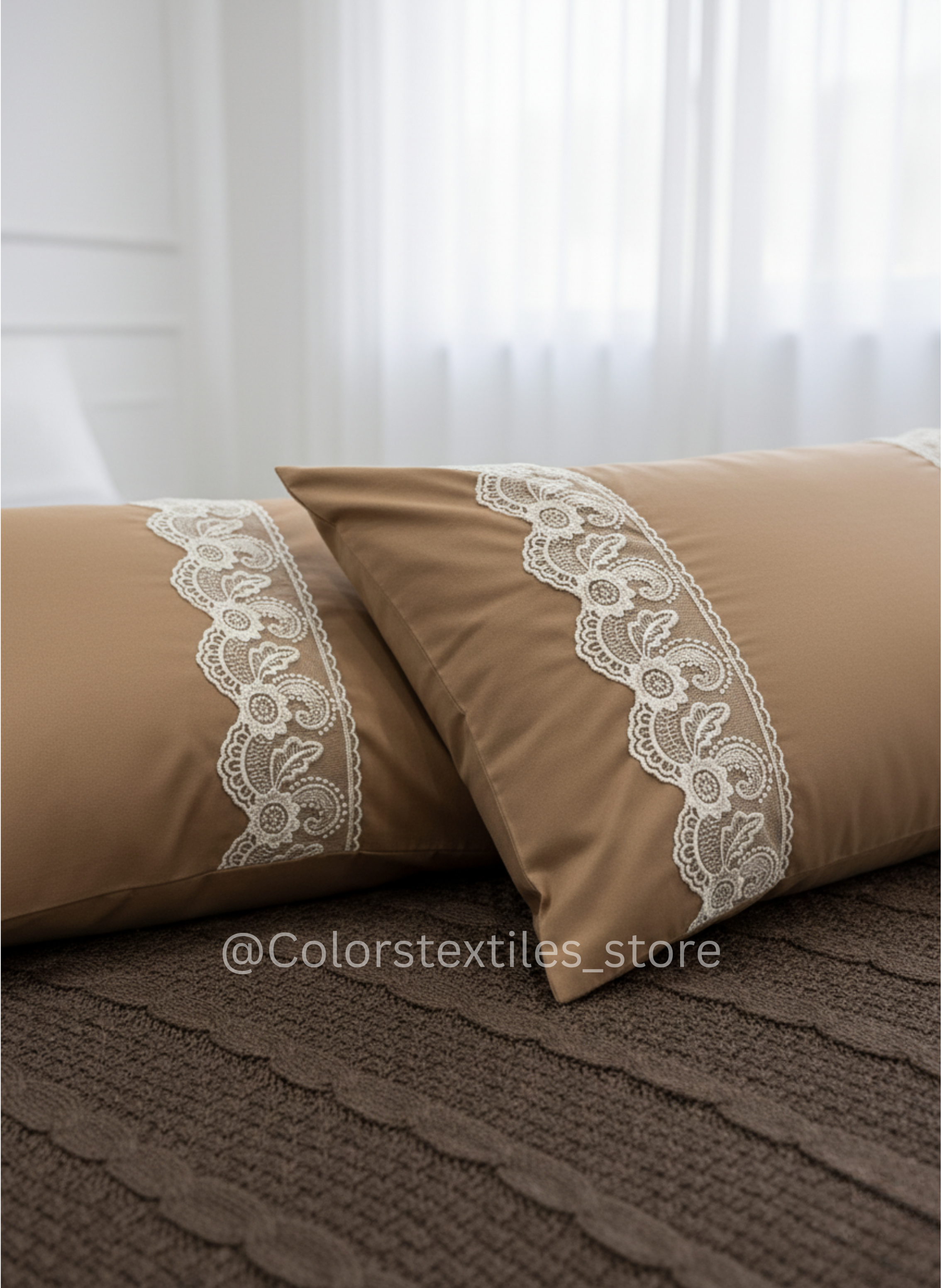 Premium Plain Triko Throw + Bed Sheet set (Cotton Satin)