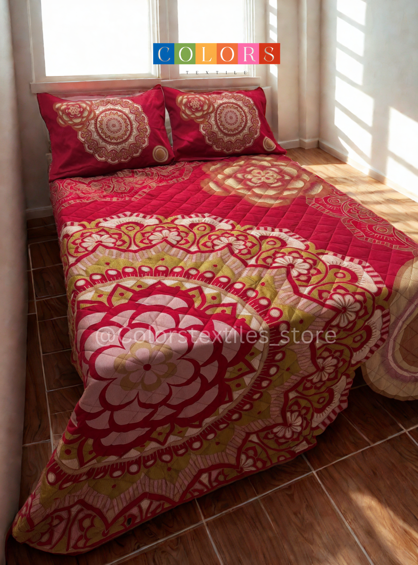 High Quality Spanish Goblan Coverlet Set ( Model 5 )