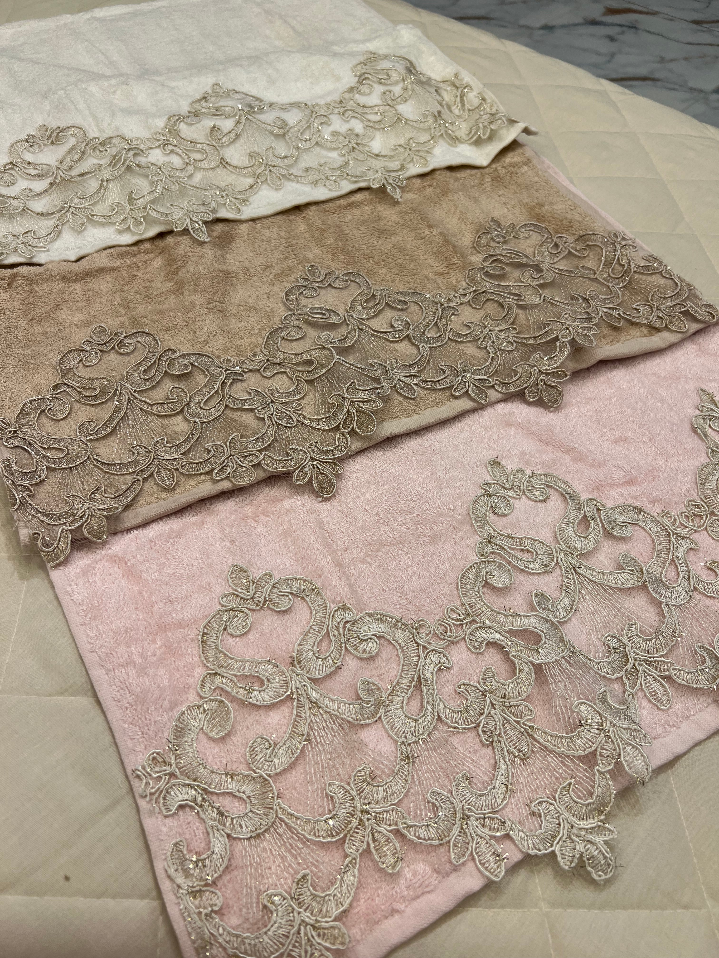 Turkish Face Towels Set - 3 Pcs.