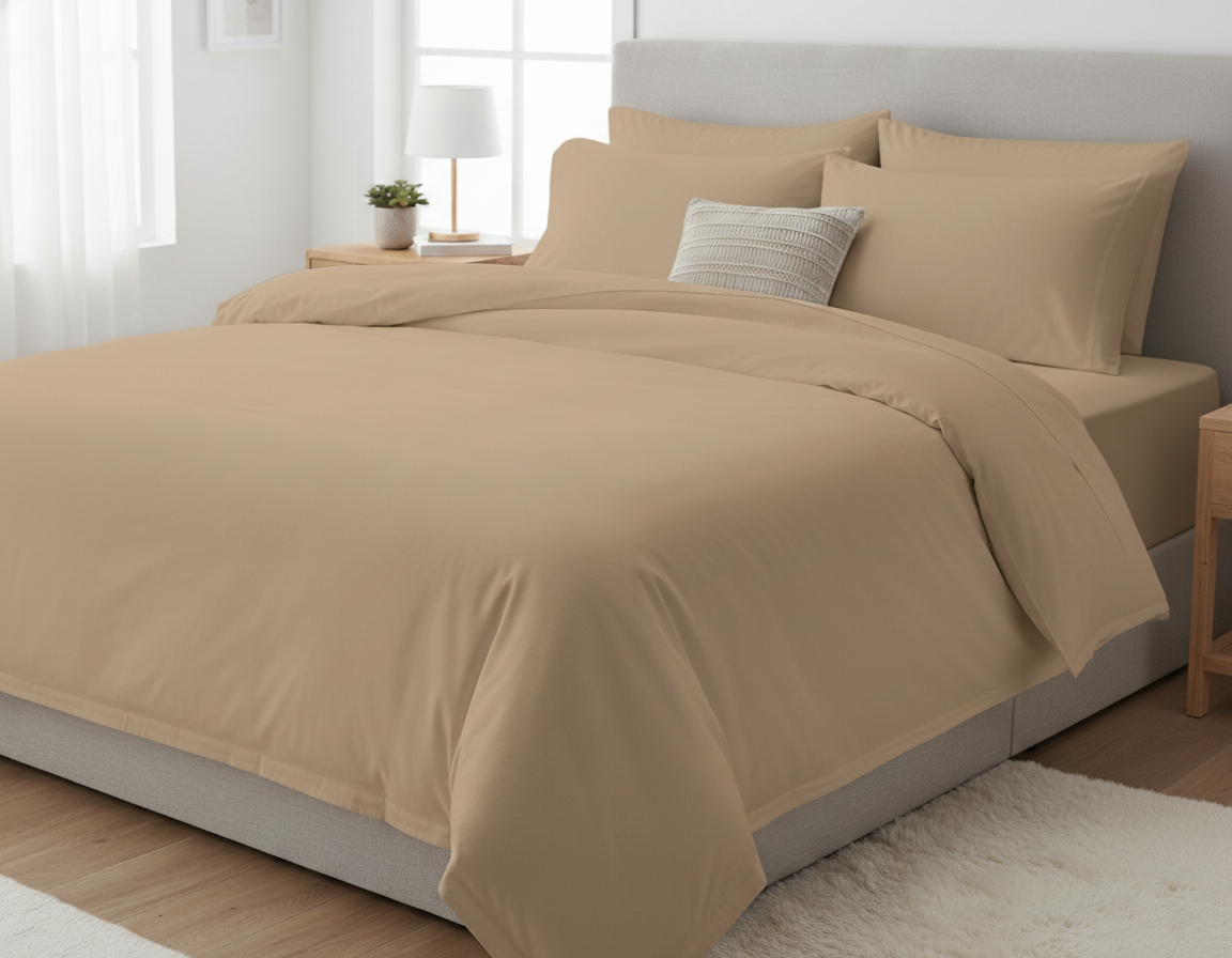 Plain Duvet Cover ( Cotton & Pure Cotton Satin )