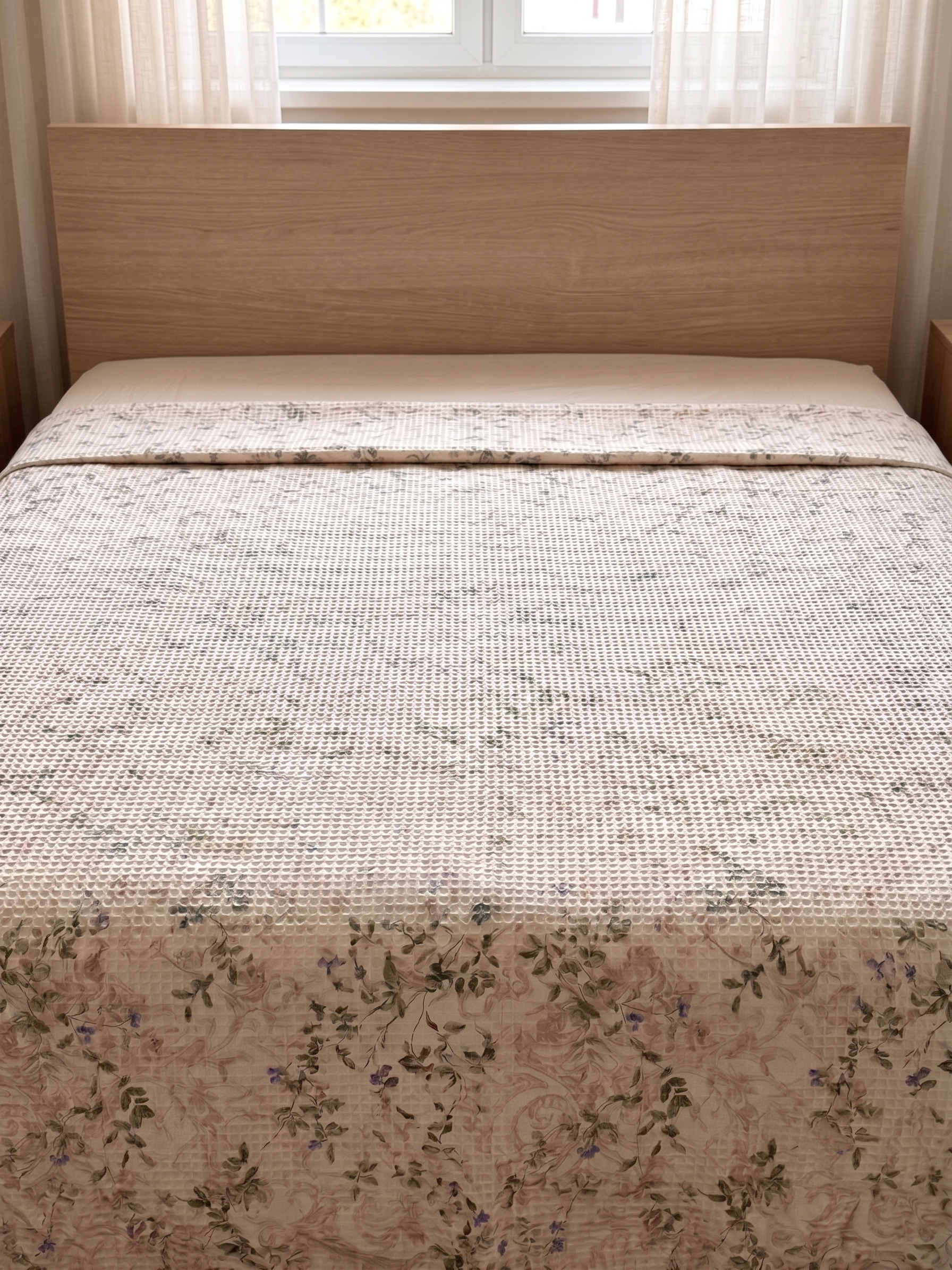 100% Cotton Light Coverlet
