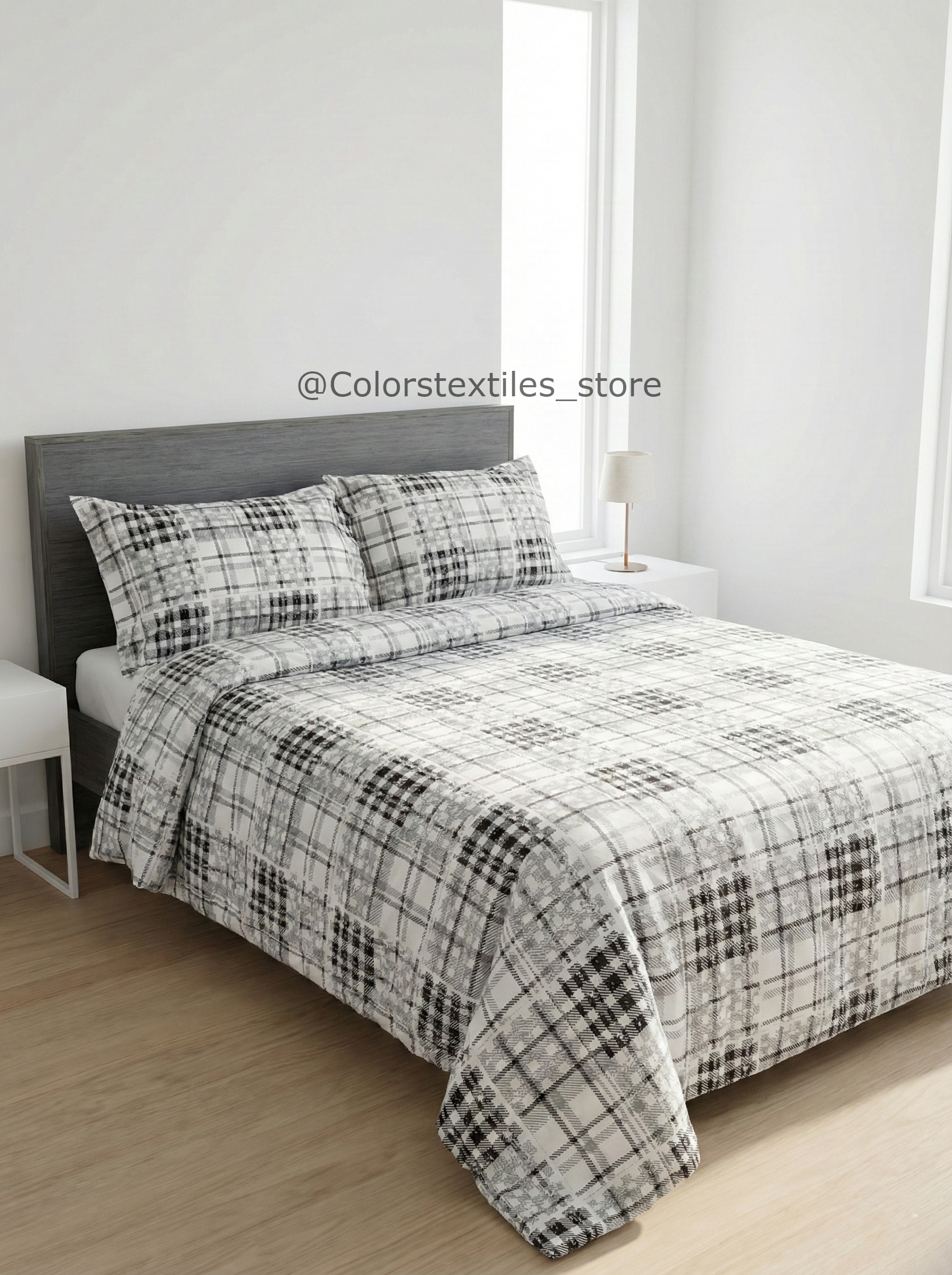 Printed Cotton Bedsheet Set ( Model 2 )