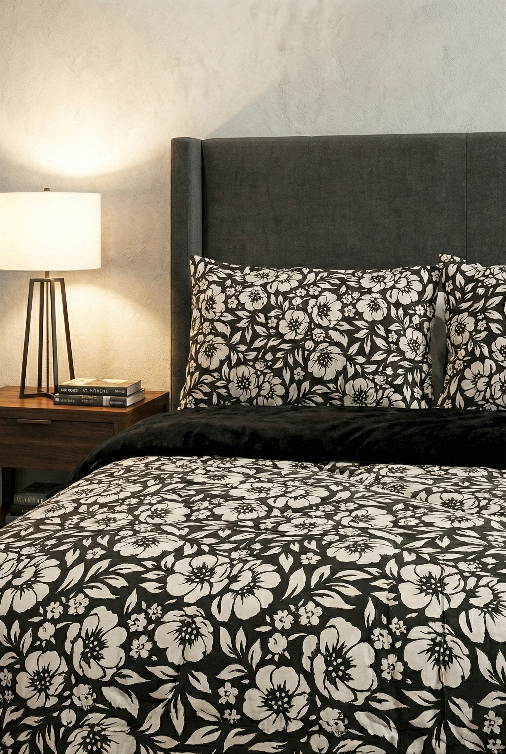 Dual-Faced Fur X Cotton Quilt Set ( Model 25 )