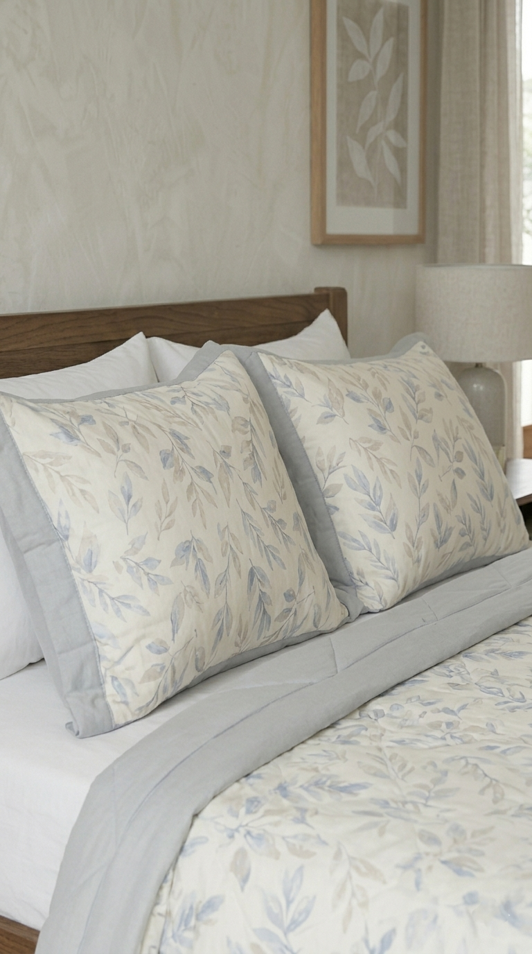 New Pure Ranforce Cotton Coverlet Set (Model 10)