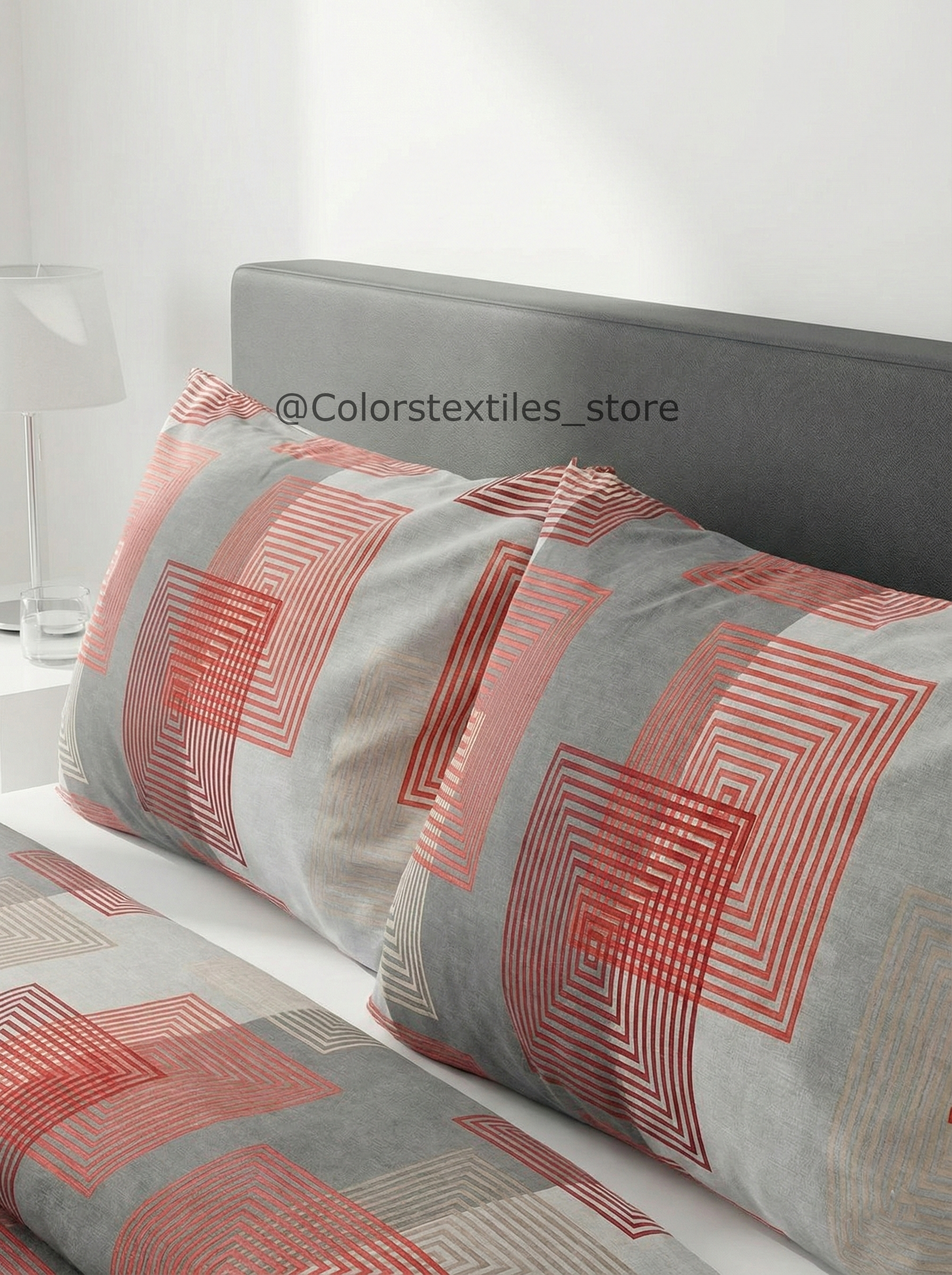 Printed Cotton Bedsheet Set ( Model 3 )