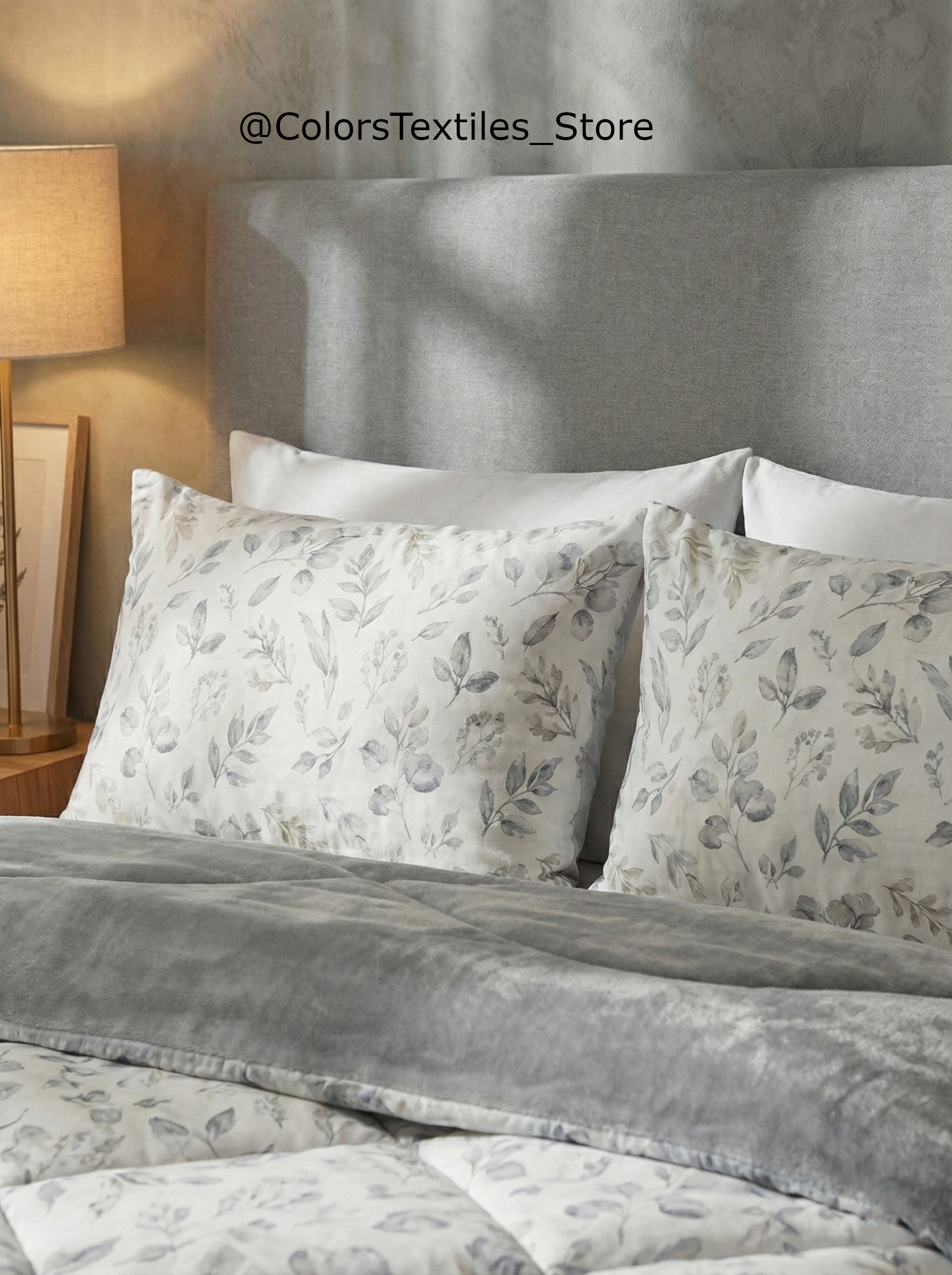 Dual-Faced Fur X Cotton Quilt Set ( Model 17 )