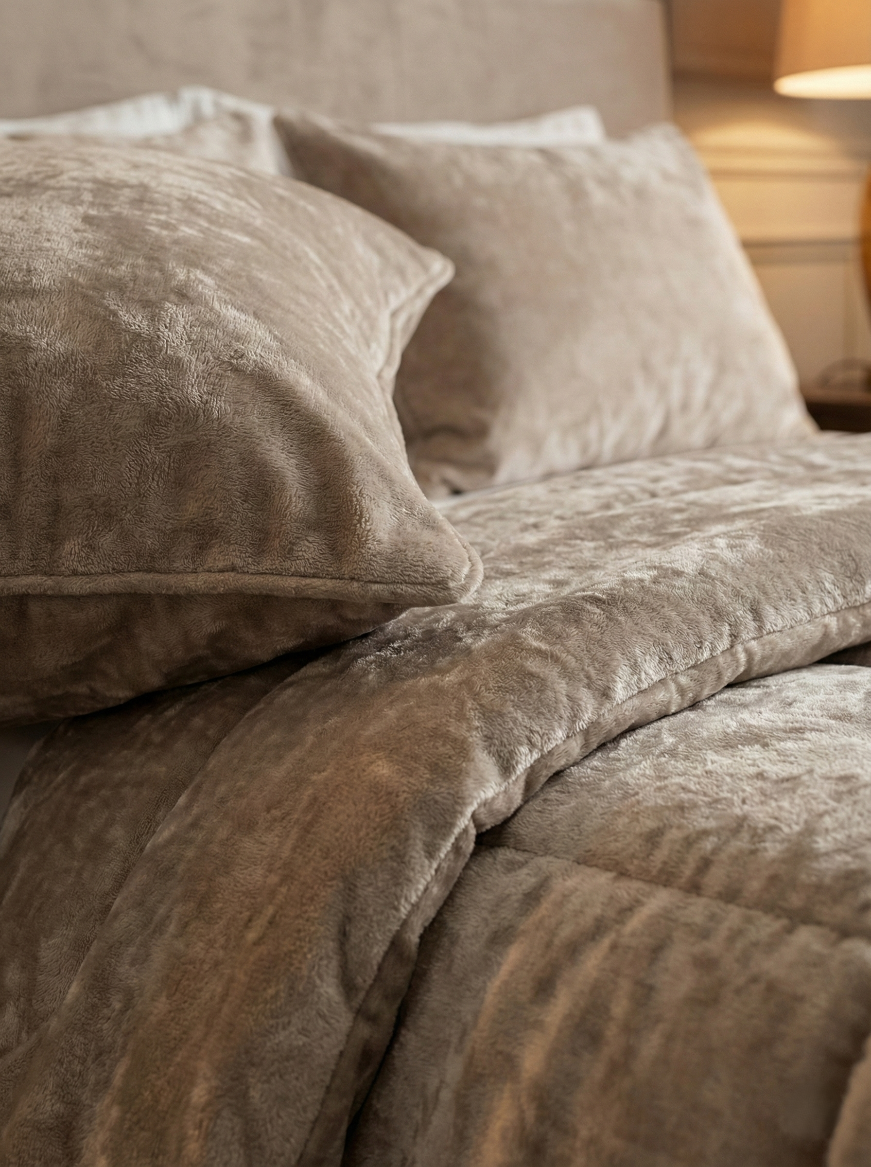 Double-Faced Fur Quilt Set ( Model 2 )