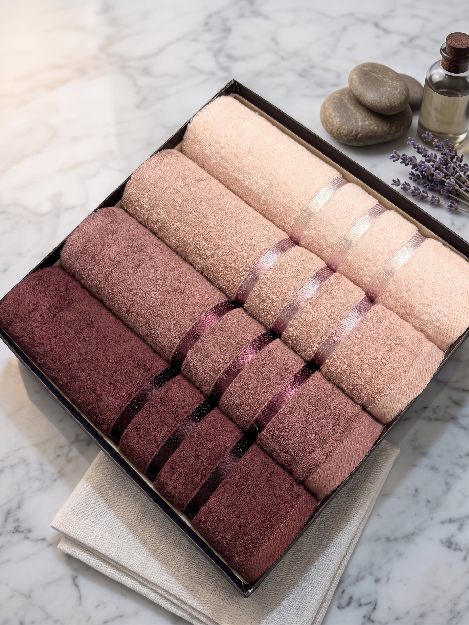 Pure Cotton Bath Towels Set