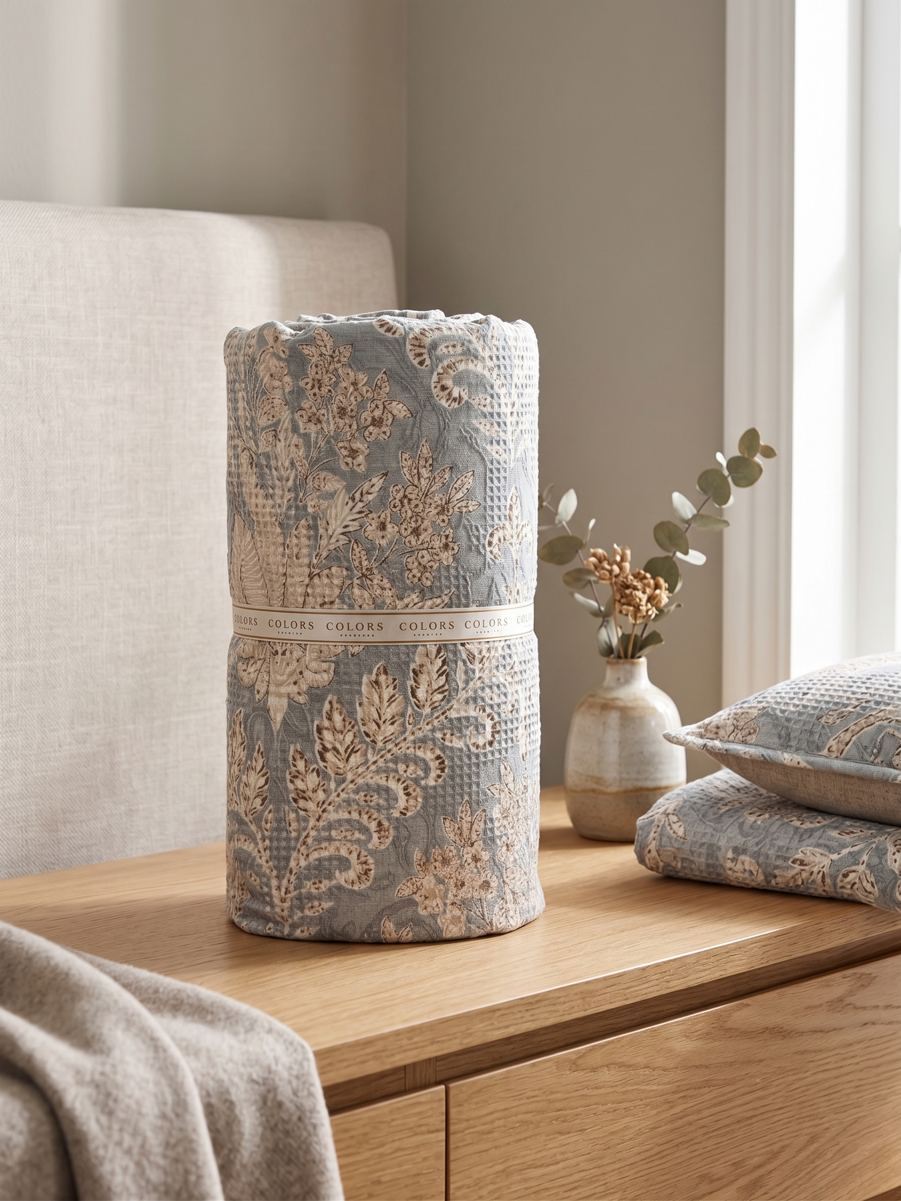 100% Cotton Light Coverlet