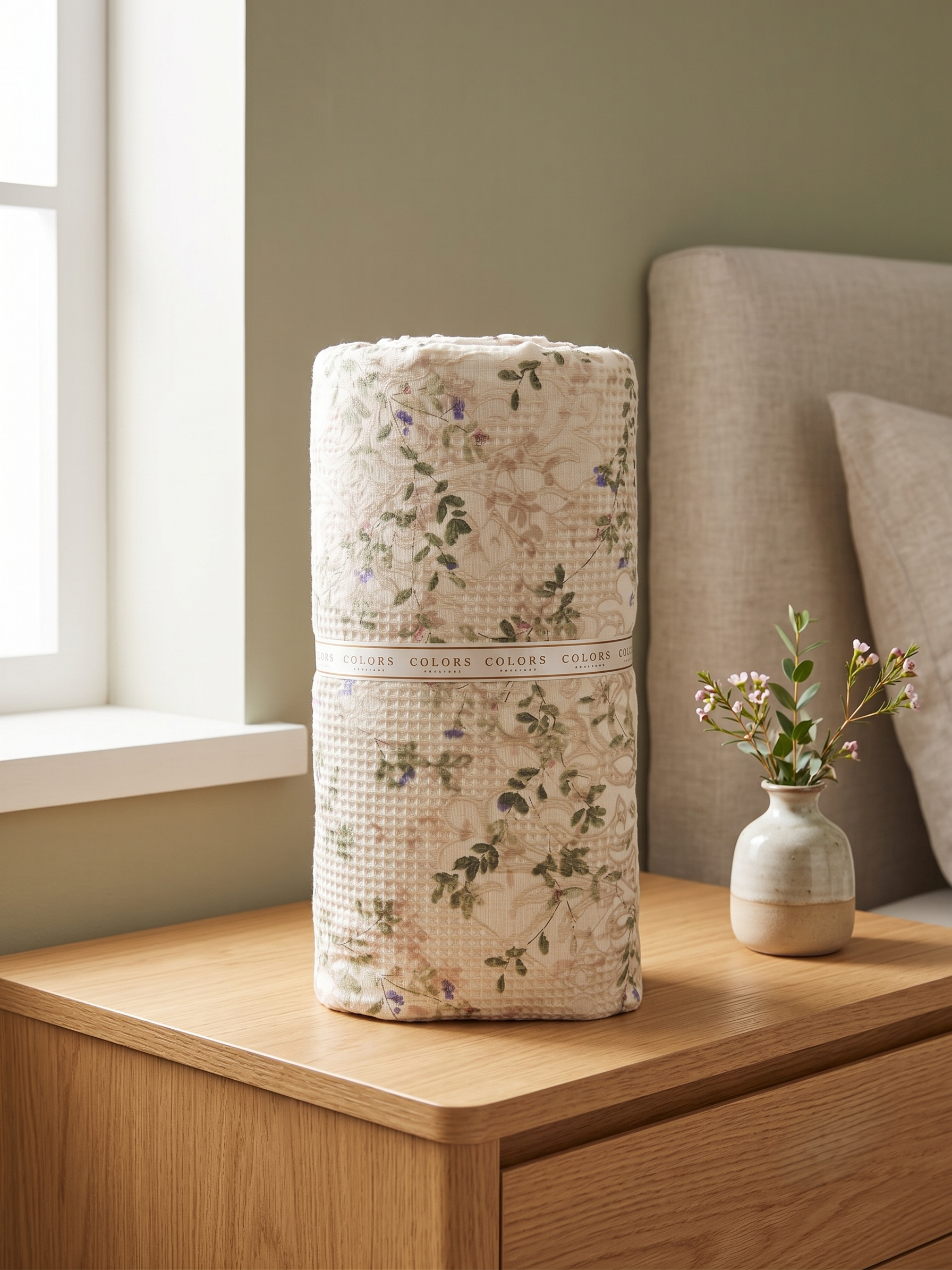 100% Cotton Light Coverlet