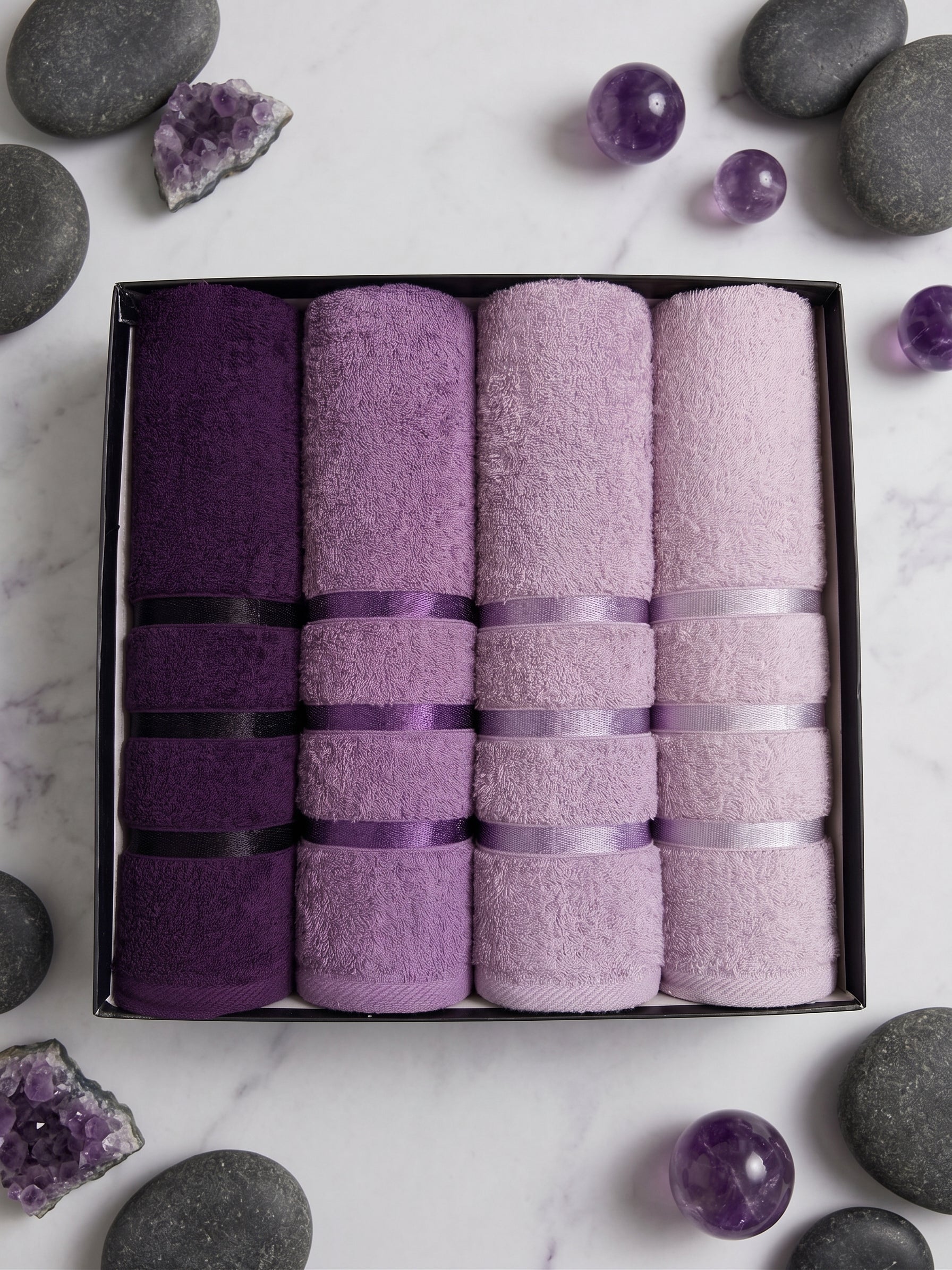 Pure Cotton Bath Towels Set