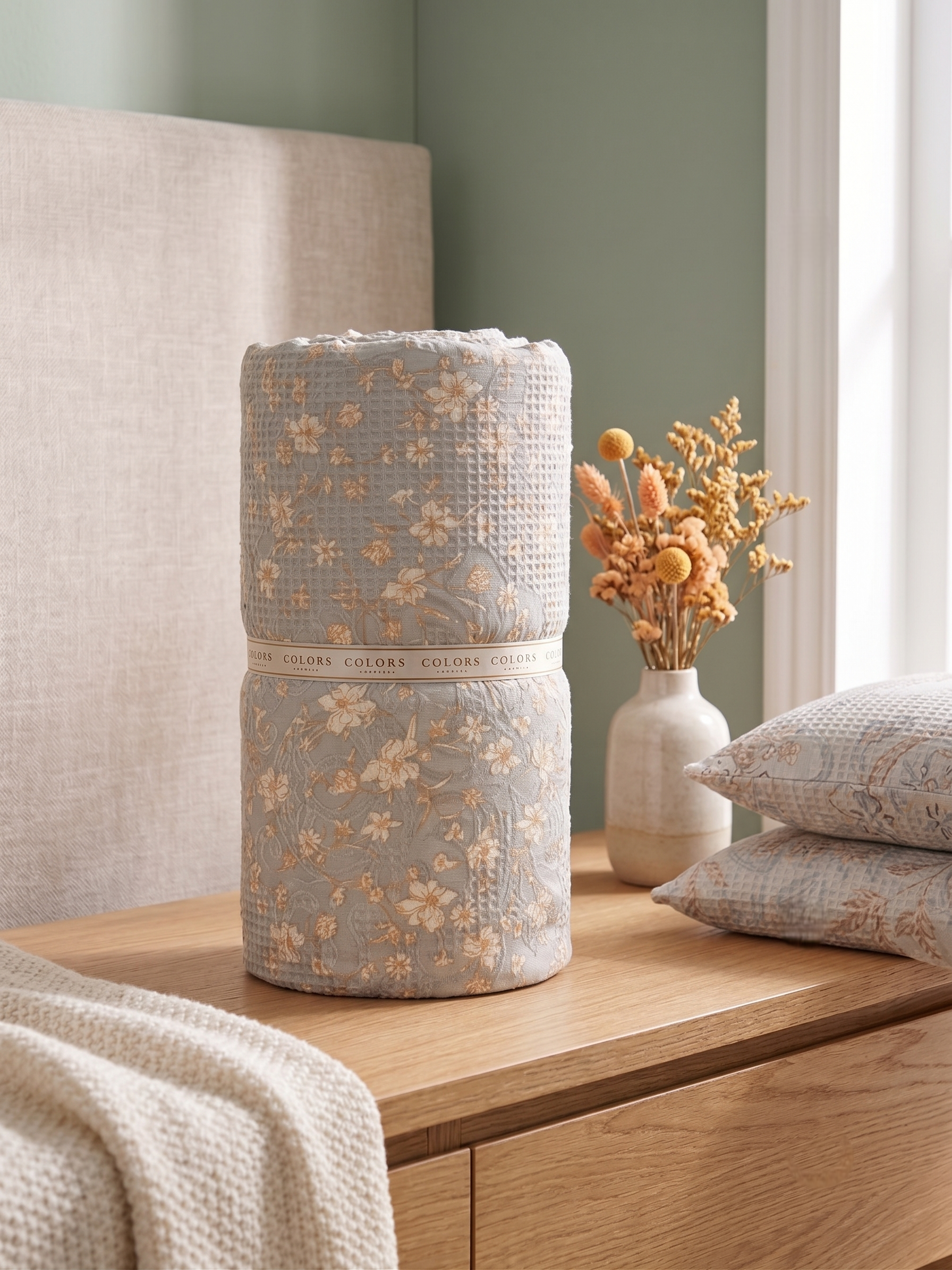 100% Cotton Light Coverlet
