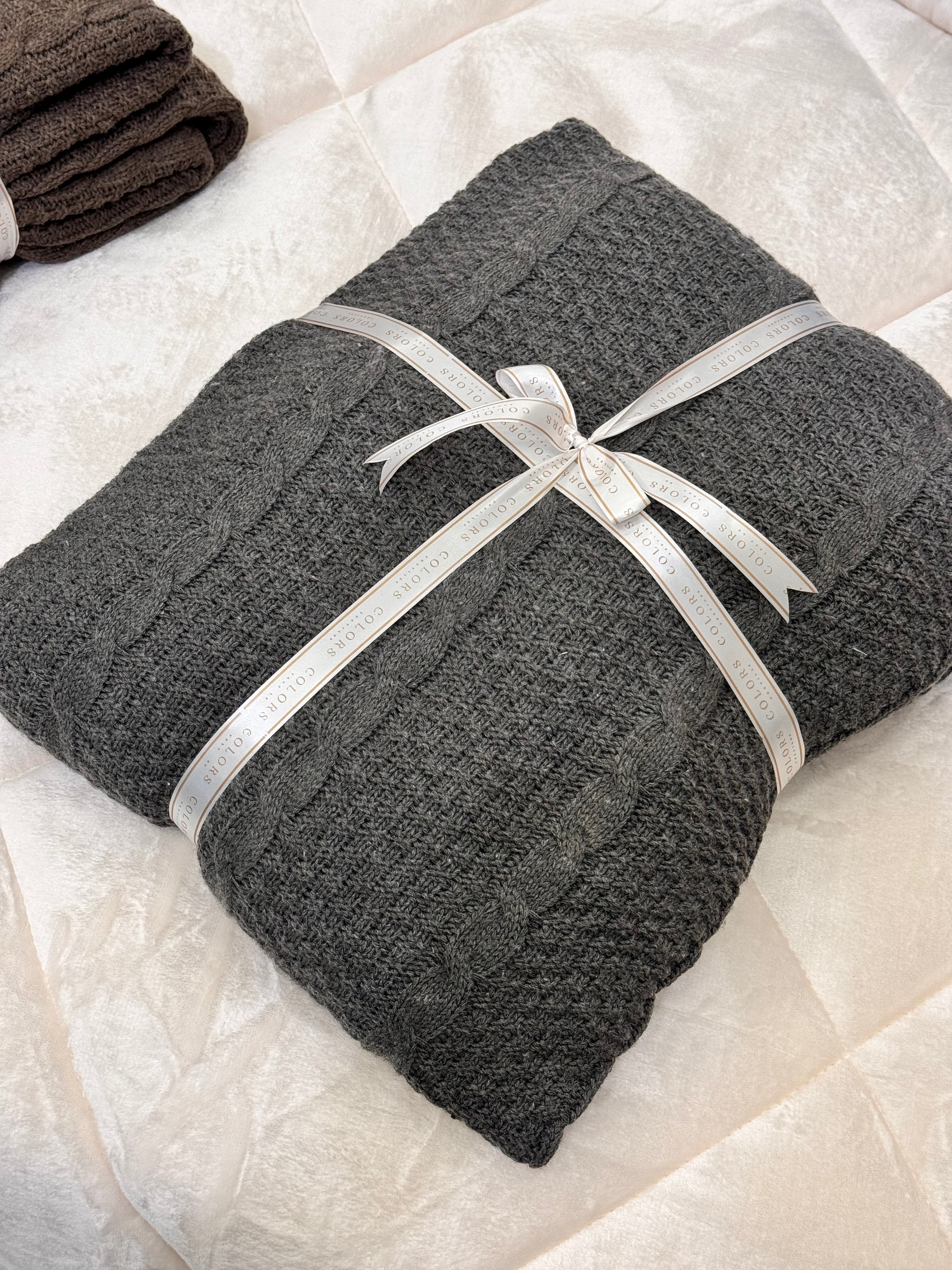 Premium Plain Triko Throws.