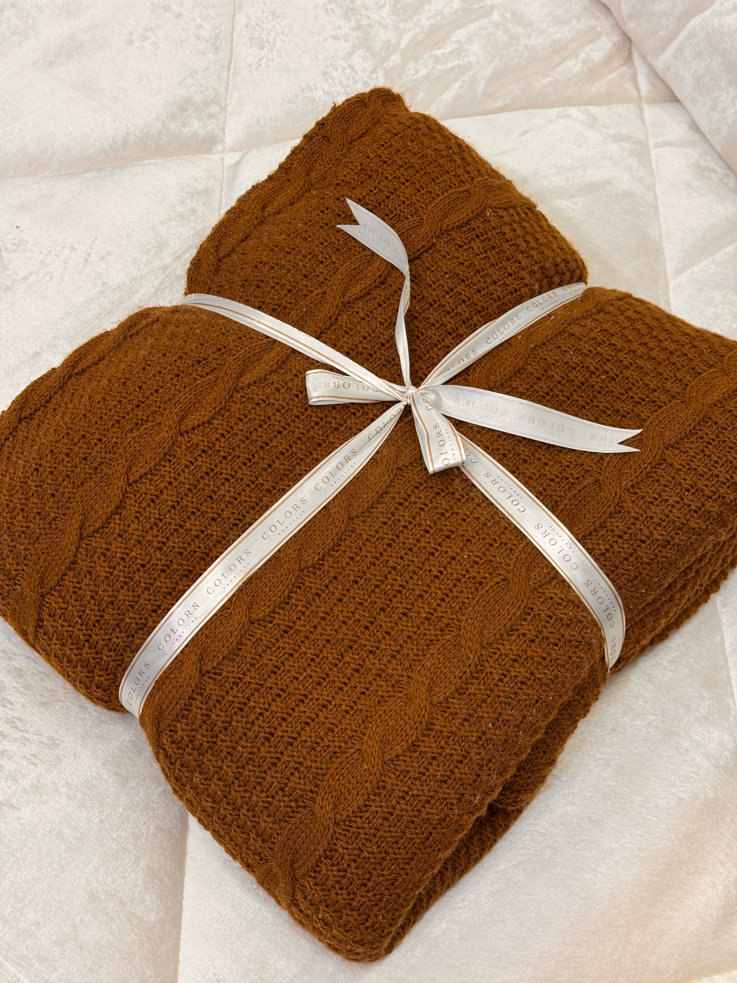 Premium Plain Triko Throws.