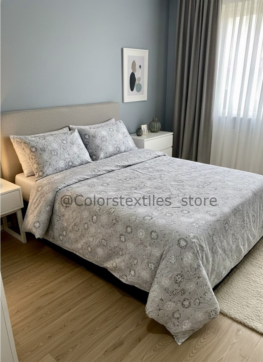 Printed Cotton Bedsheet Set ( Model 6 )