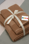 Pure Comfort 3-Piece Cotton Towel Set