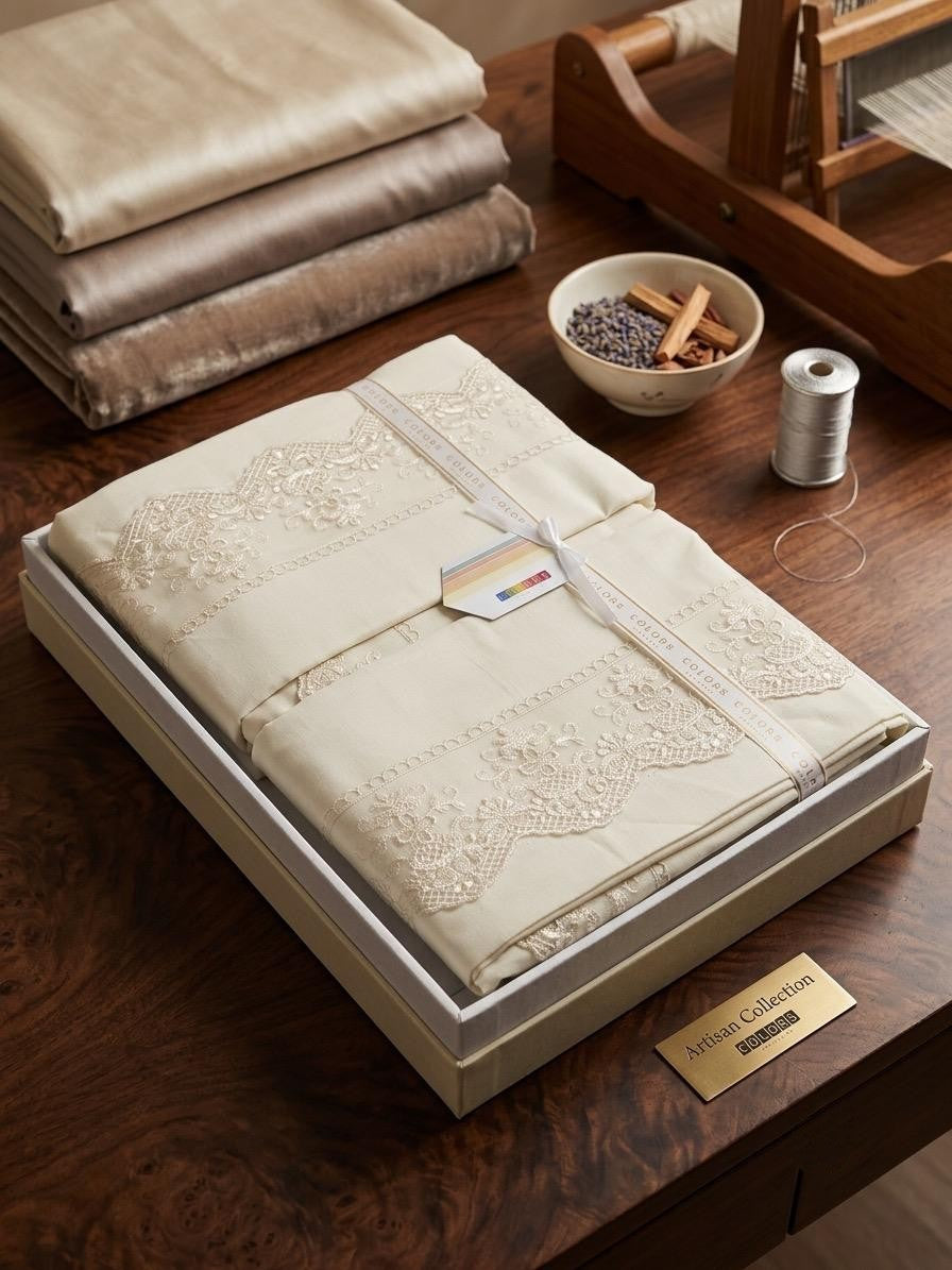 Turkish Cotton Bed Sheet with Jubeir (100% Pure Cotton)