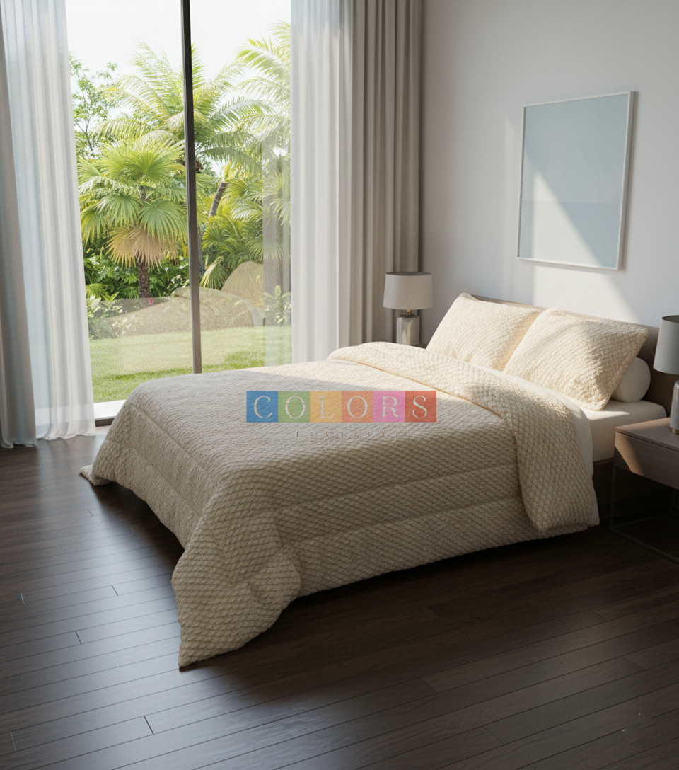 Super Soft Fluffy Quilt set ( Model 2 )