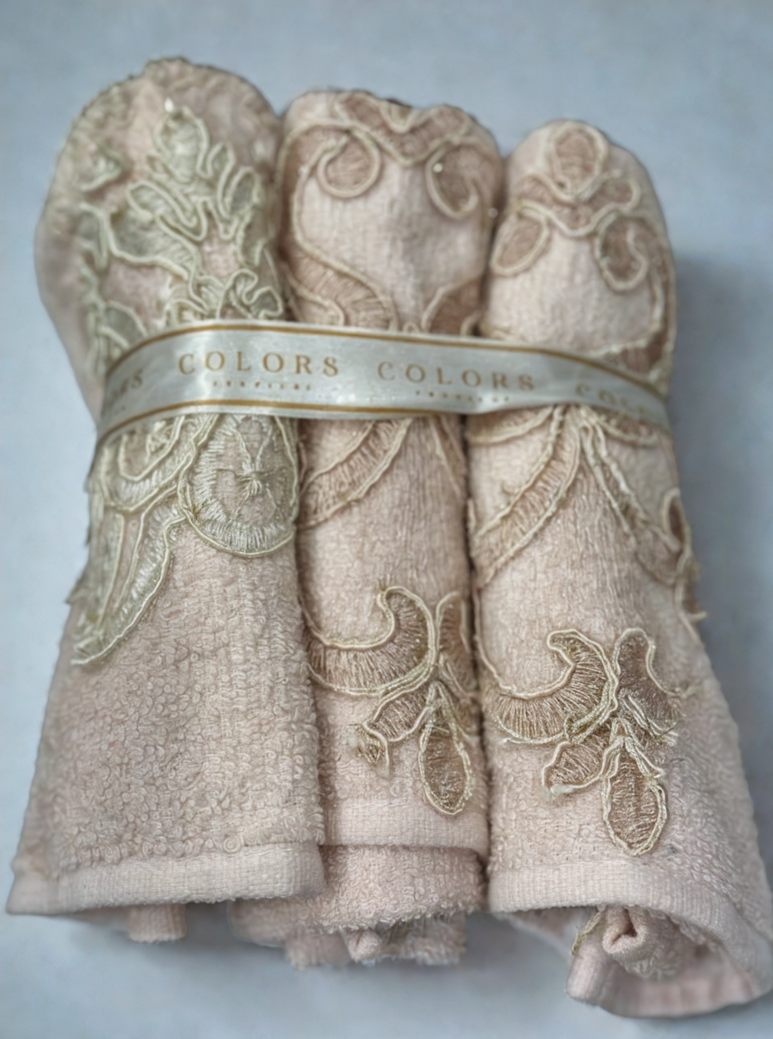 Turkish Hand Towels Set - 3 Pcs