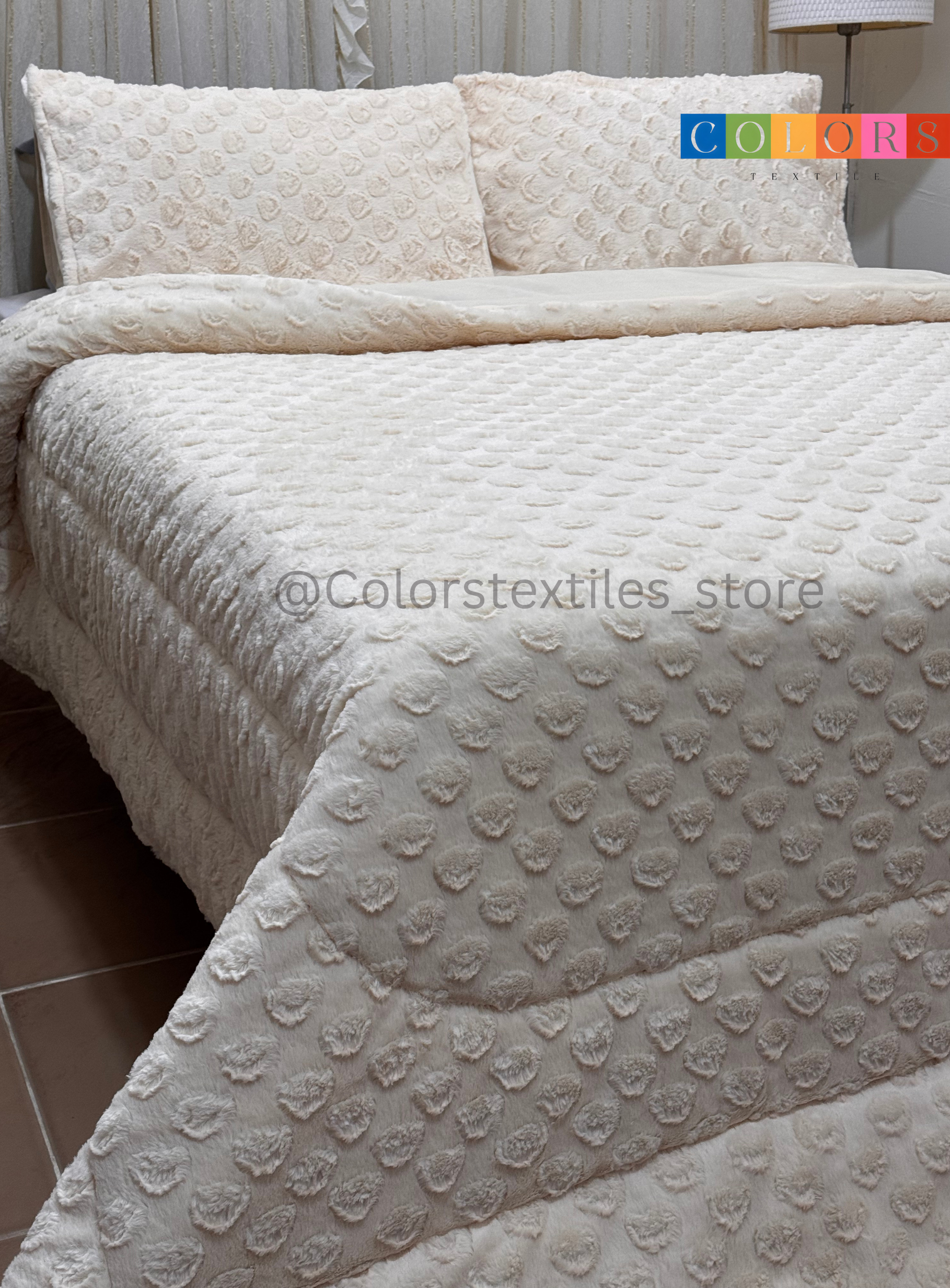 Super Soft Fluffy Quilt set ( Model 3 )