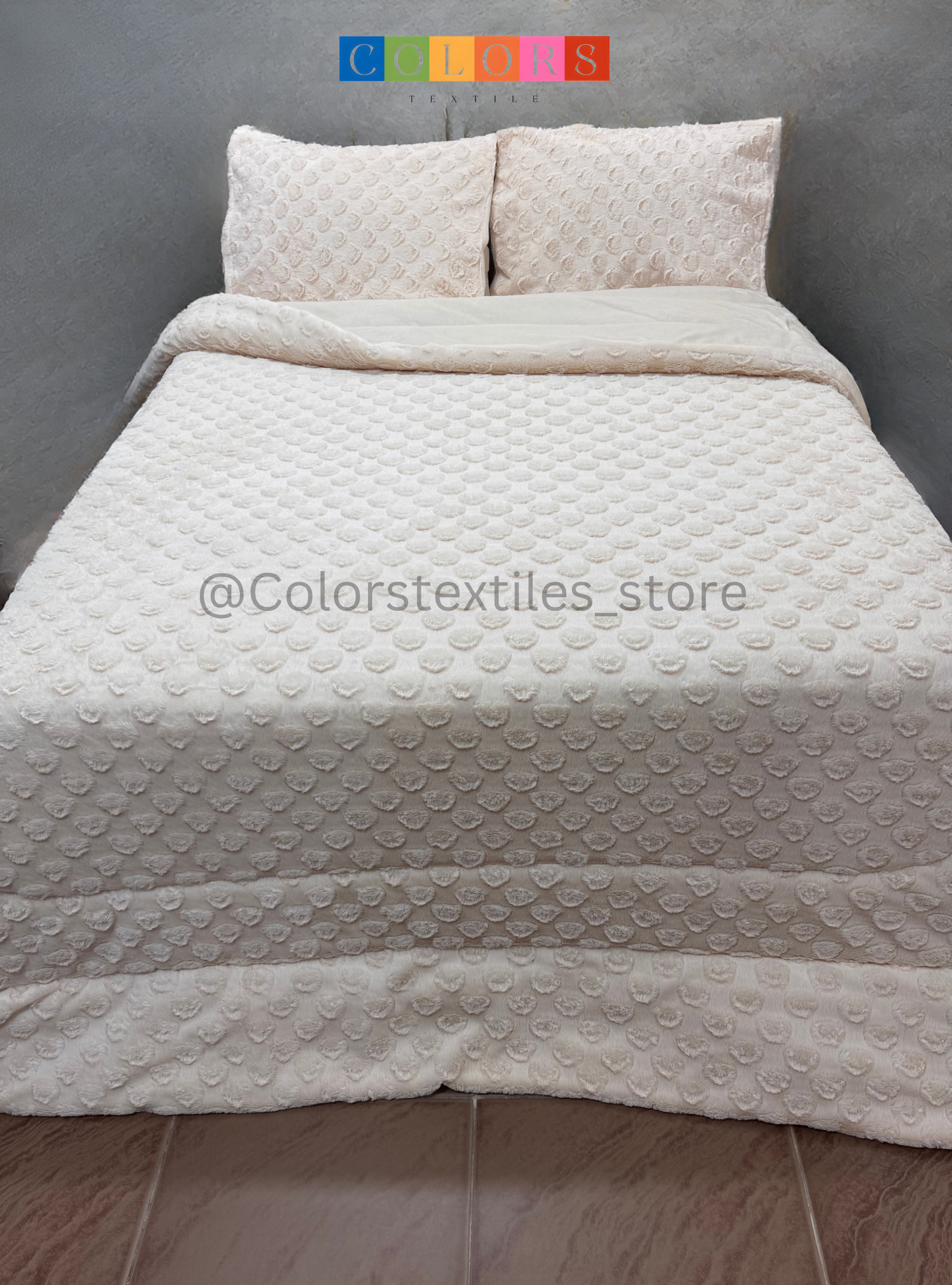 Super Soft Fluffy Quilt set ( Model 3 )