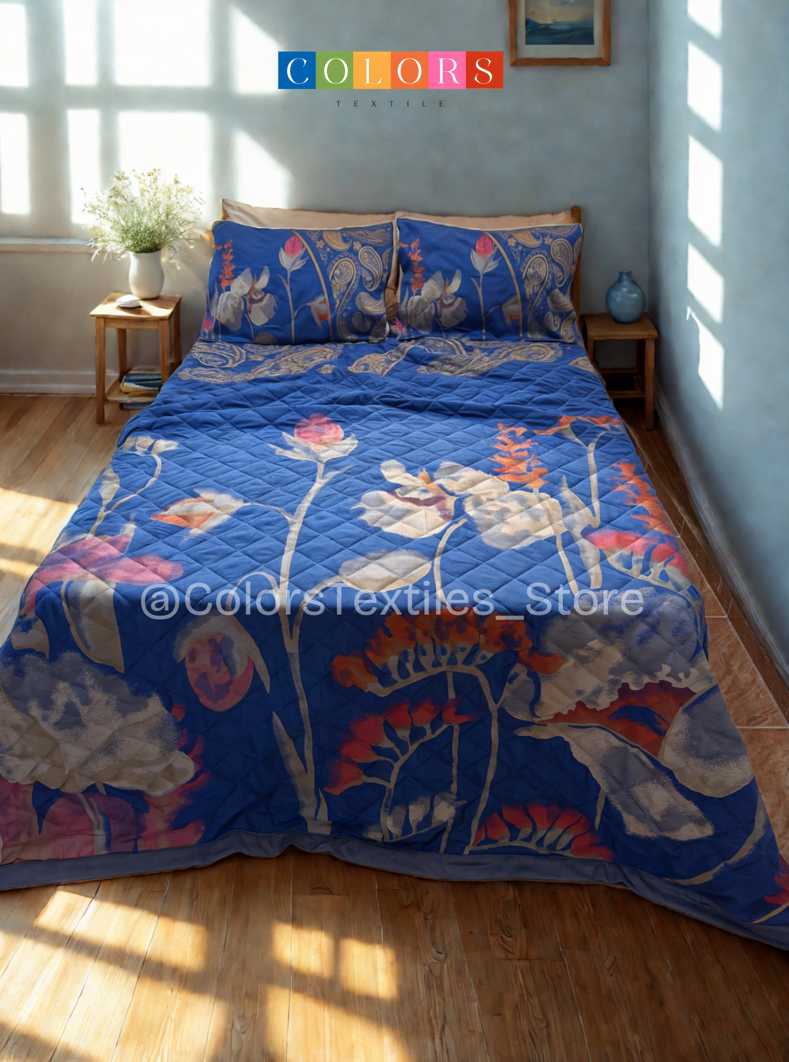 High Quality Spanish Goblan Coverlet Set ( Model 6 ).