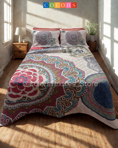 High Quality Spanish Goblan Coverlet Set ( Model 7 )