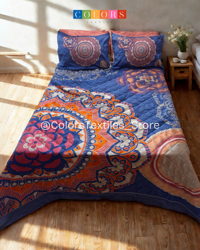High Quality Spanish Goblan Coverlet Set ( Model 10 )