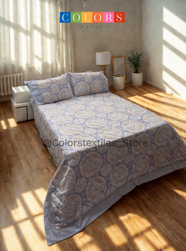 PolyCotton  Coverlet Set (Model 8)