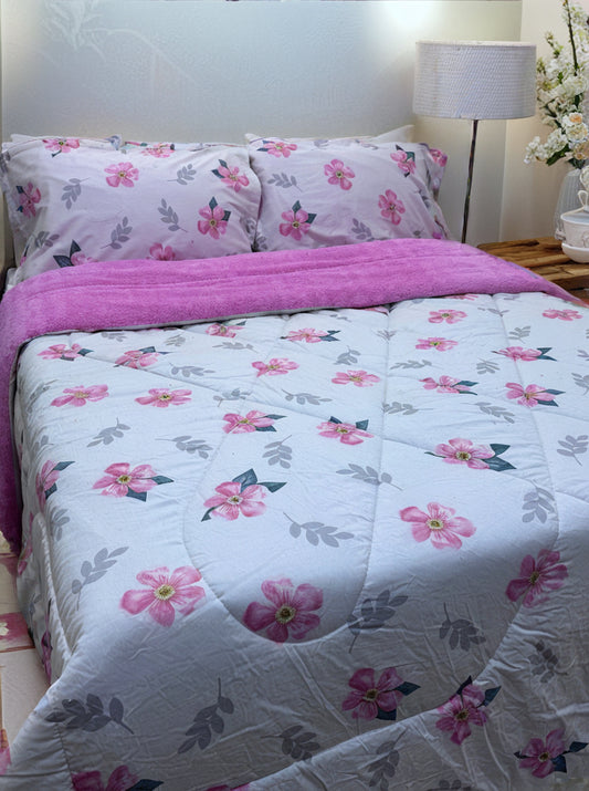 Premium Cotton Quilt Set (Model 3) - Limited Time Sale!