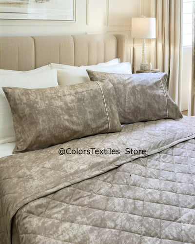 Elegant Textured Coverlet Set