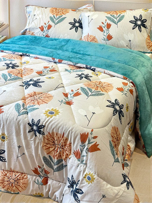 Premium Cotton Quilt Set (Model 2) - Limited Time Sale!