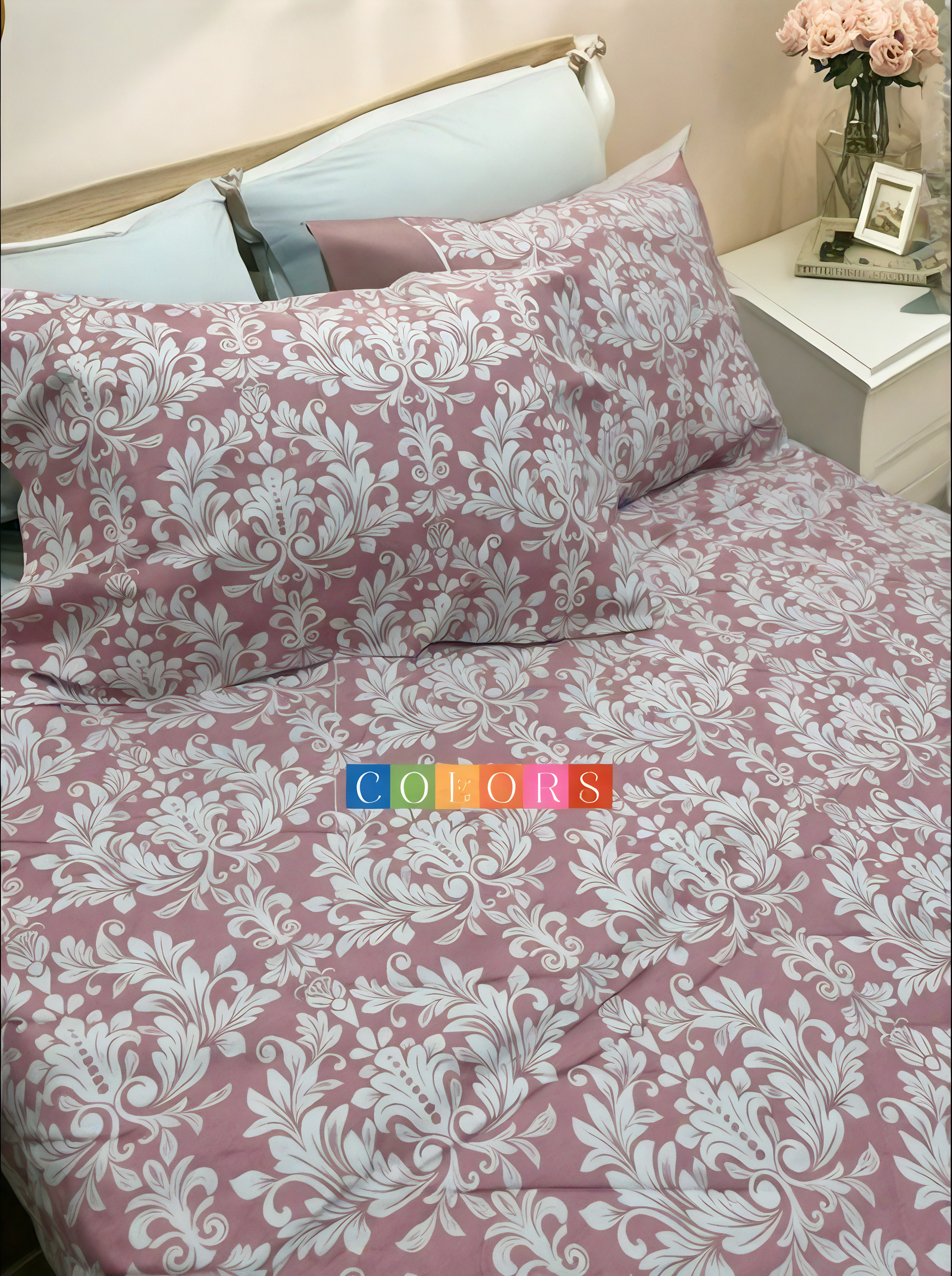 Pure Ranforce Cotton Coverlet Set (Model 6)